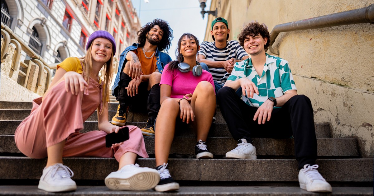 genz in a group together